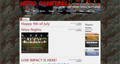 Desktop Screenshot of nitropaintballga.com
